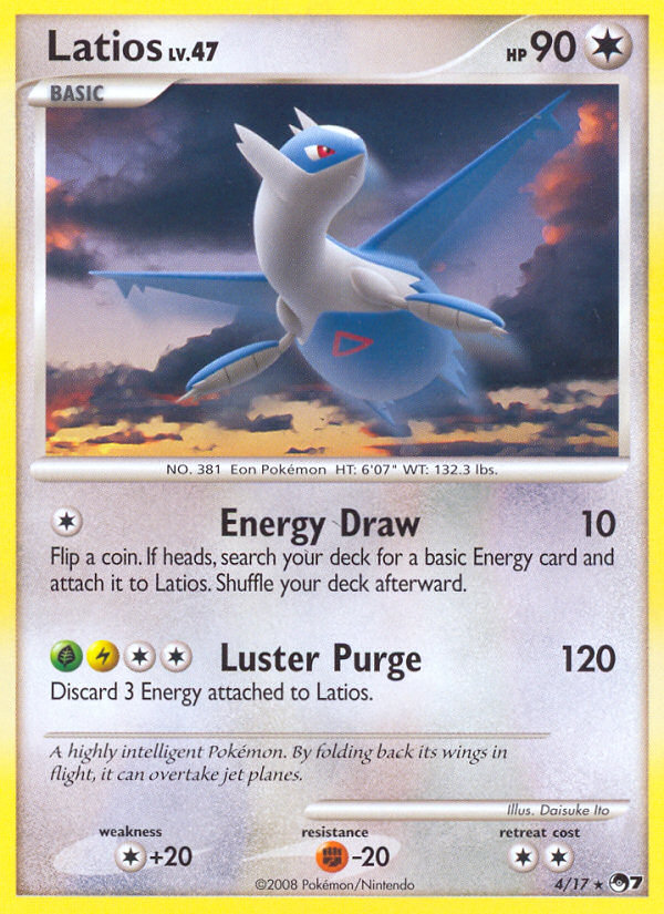 Latios (4/17) [POP Series 7]