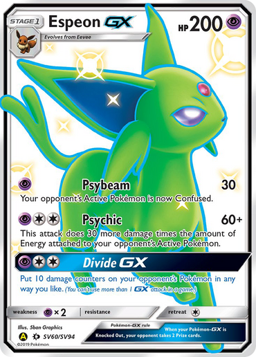 Espeon GX (SV60/SV94) [Sun & Moon: Hidden Fates - Shiny Vault]