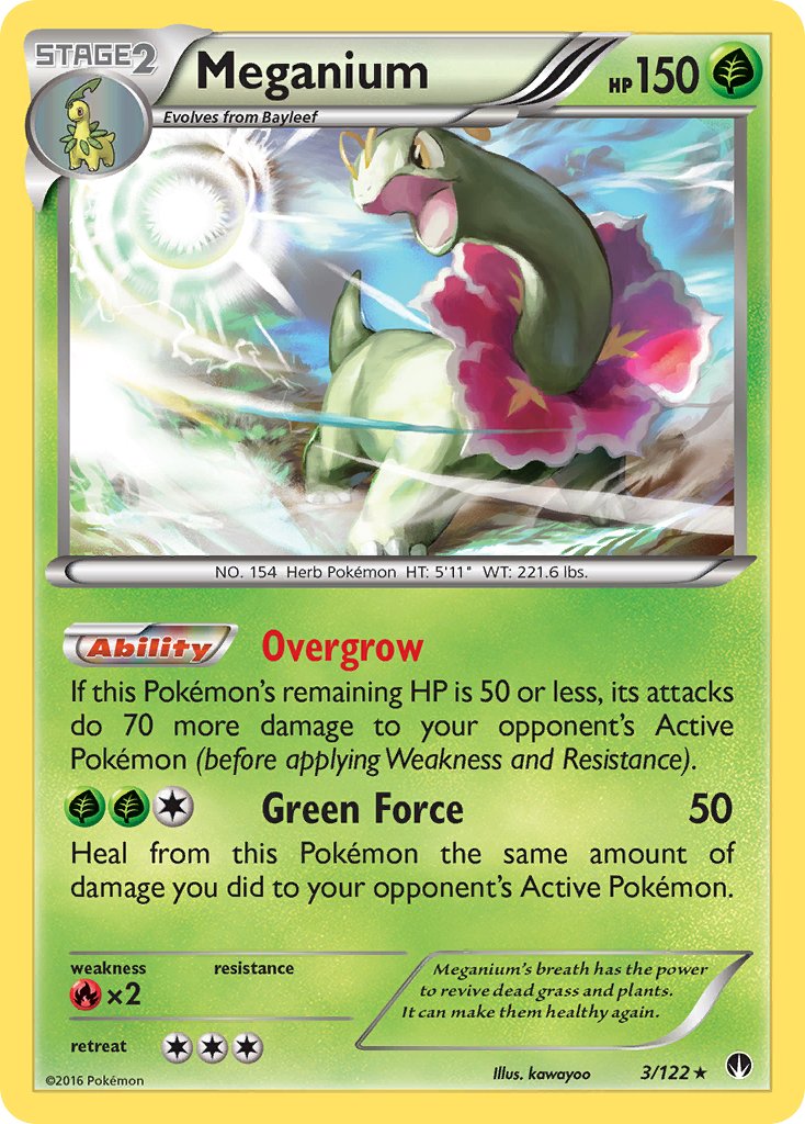 Meganium (3/122) [XY: BREAKpoint]