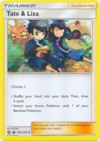 Tate & Liza (148a/168) (Alternate Art Promo) (Battle Arena Deck Exclusive) [Sun & Moon: Celestial Storm]