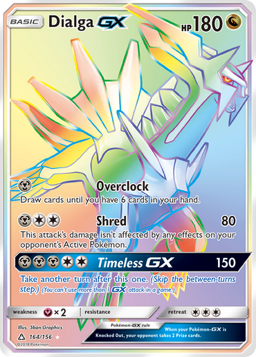 Dialga GX (164/156) [Sun & Moon: Ultra Prism]