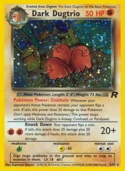 Dark Dugtrio (6/82) [Team Rocket Unlimited]