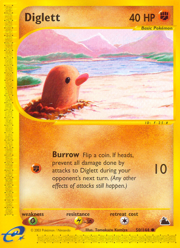 Diglett (50/144) [Skyridge]