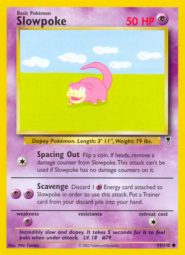 Slowpoke (93/110) [Legendary Collection]