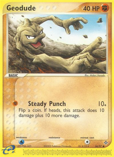 Geodude (56/97) [EX: Dragon]