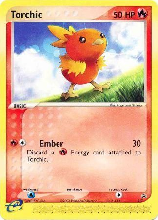 Torchic (017) (Non-Holo) [Nintendo: Black Star Promos]