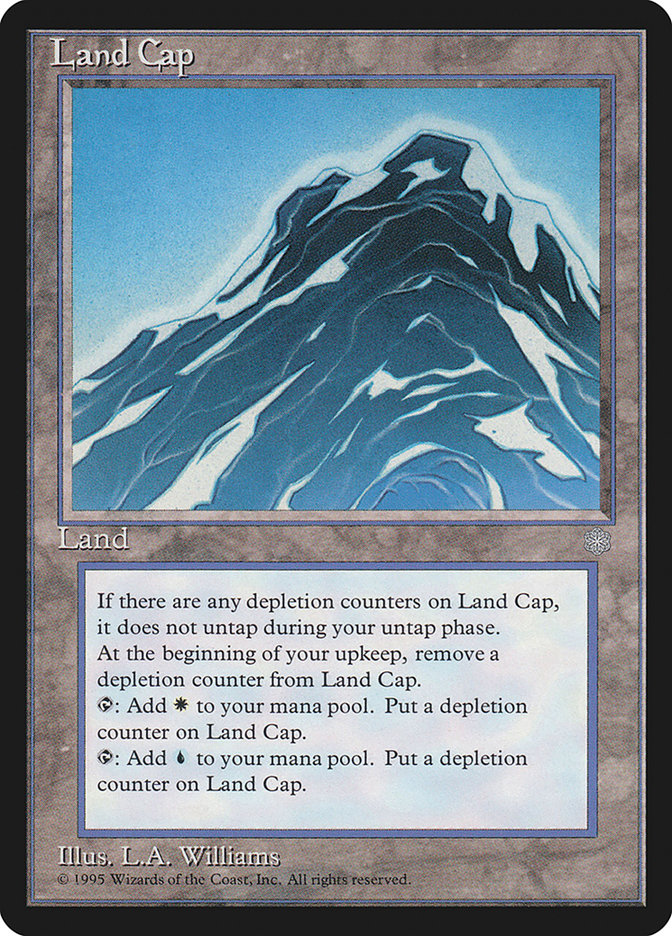 ice age mtg cards Land Cap [Ice Age]