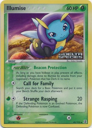 Illumise (45/113) (Stamped) [EX: Delta Species]