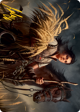 mtg midnight hunt art cards Hedgewitch's Mask Art Card [Innistrad: Midnight Hunt Art Series]