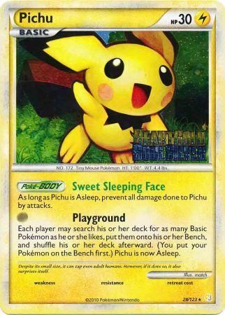 Pichu (28/123) (Prerelease Promo) [Nintendo: Black Star Promos]