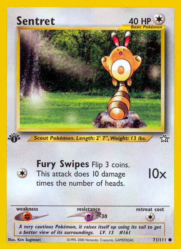 Sentret (71/111) [Neo Genesis 1st Edition]