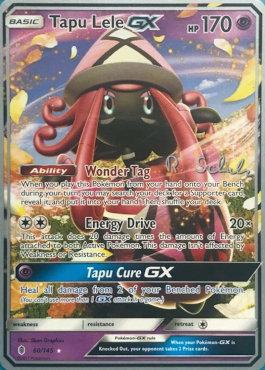 Tapu Lele GX (60/145) (Victory Map - Robin Schulz) [World Championships 2018]