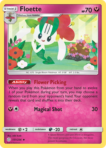 Floette (151/236) [Sun & Moon: Cosmic Eclipse]